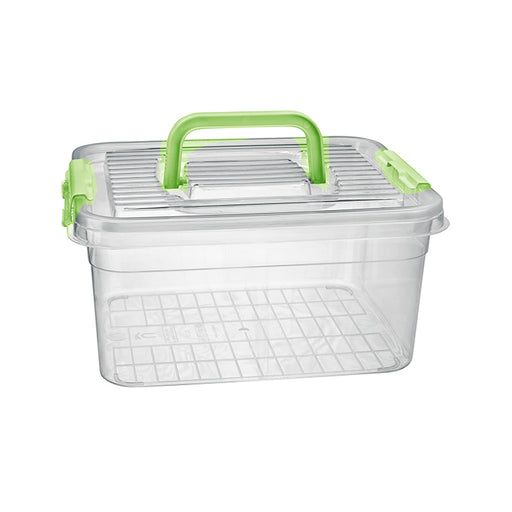 جوندول صندوق تنظيم بمقبض 4.5 لتر بلاستيك اخضر - G-427