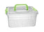 جوندول صندوق تنظيم بمقبض 4.5 لتر بلاستيك اخضر - G-427