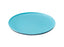 جوندول طبق مستدير مسطح بلاستيك 25 سم رمادي/ازرق - G-604