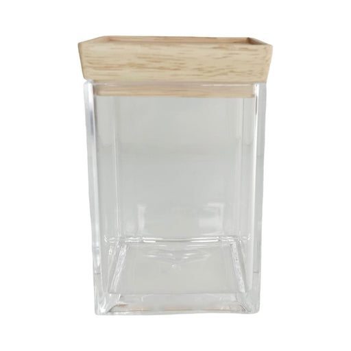 برطمان 500 مل اكليريك بغطاء خشب - DV4127