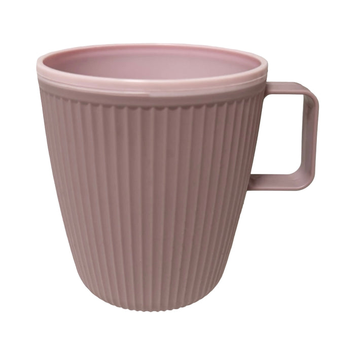 جوندول شيل مج (400 مل ) بلاستيك روز - G-807P