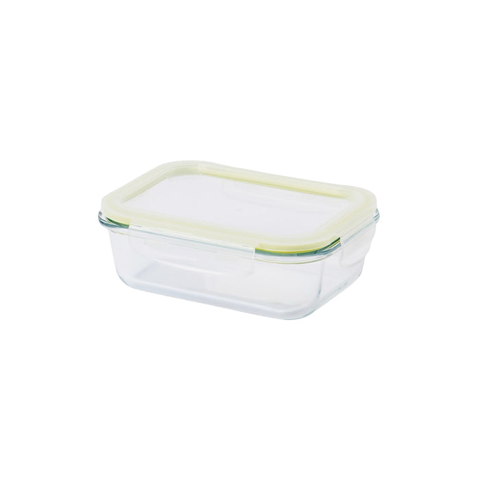 لوك اند لوك علبة طعام مستطيلة زجاجية  400 مل - LLG1012