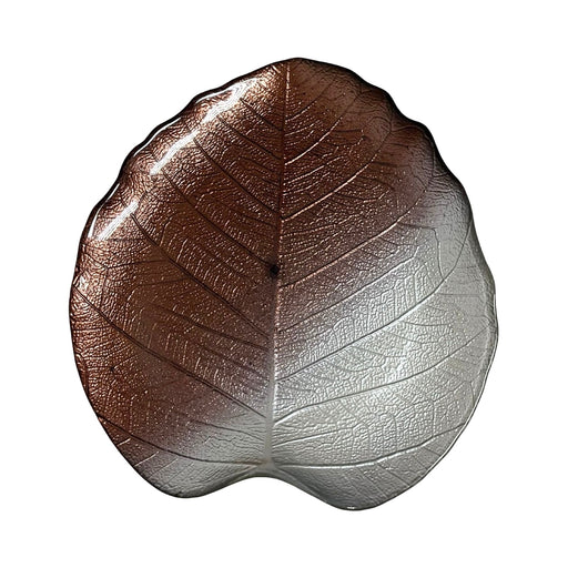 رويال ألفريدو طقم جاتورة 3 قطع ورق شجر زجاج بيج * بنى - 15911-12-13-BE-BR