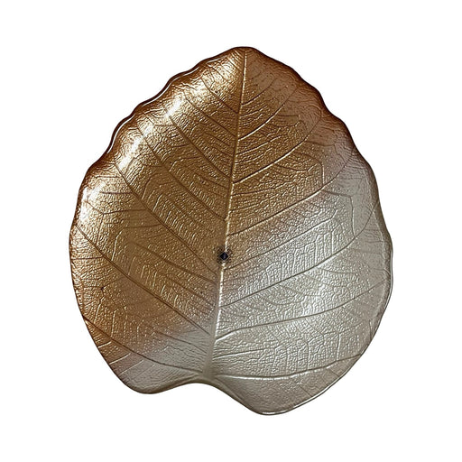 رويال ألفريدو طقم جاتورة 3 قطع ورق شجر زجاج بيج * كهرمان - 15911-12-13-BE-AM