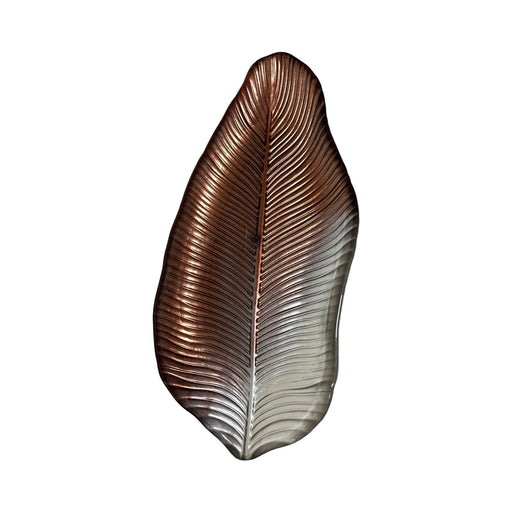 رويال ألفريدو طبق شجر مركب  36 سم زجاج بيج * بنى - 16697-BE-BR