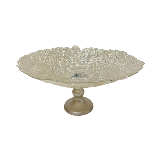 رويال ألفريدو طبق فاكهة سريالي  وسط 30 سم زجاج ابيض - 17819A-54237W