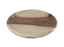 طبق تقديم خشب سرسوع دائرى (22 سم) بيج - 50355