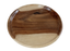 طبق تقديم خشب سرسوع دائرى (25 سم) بيج - 50362