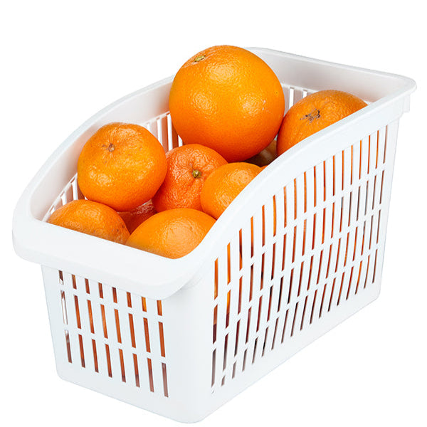 جوندول منظم مطبخ ( 16*29*17 ) سم بلاستيك ابيض - G-116