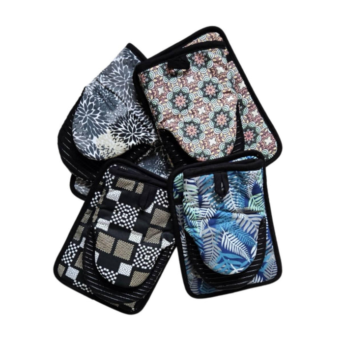 مجموعة المطبخ 2 قطع (جوانتى-ماسك) ازرق - DH-2025-033B