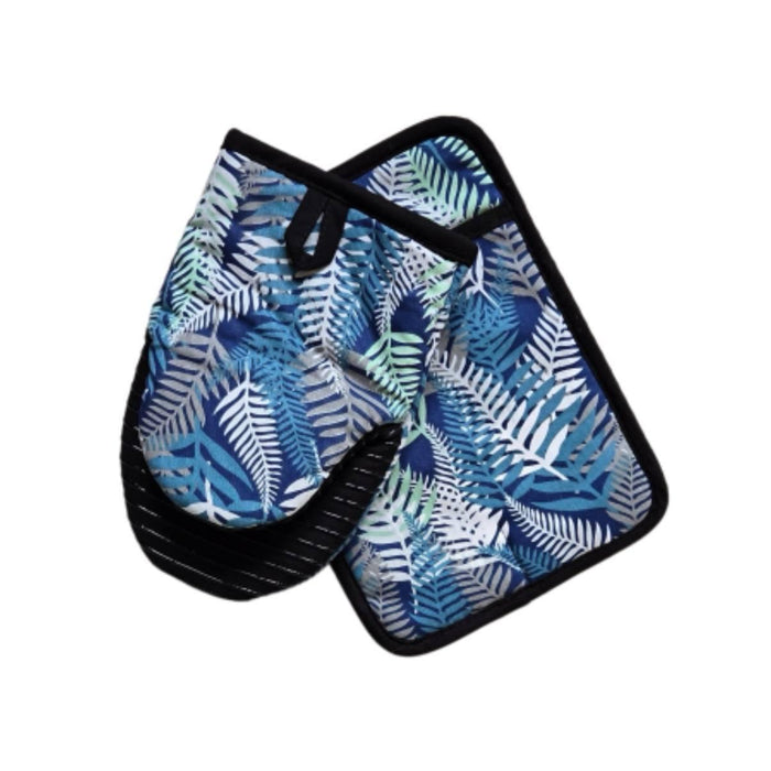 مجموعة المطبخ 2 قطع (جوانتى-ماسك) ازرق - DH-2025-033B