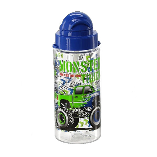 رينجا زجاجة مياة بشفاطة 500 مل بلاستيك سيارة ازرق - 912008-024B