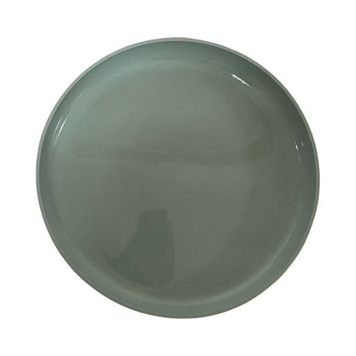 جوندول طبق مستدير مسطح 21.5 سم بلاستيك اخضر  - G-804G