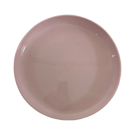 جوندول طبق مستدير مسطح 21.5 سم بلاستيك روز - G-804P