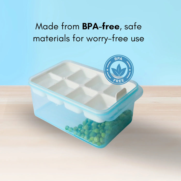 لوك اند لوك  فريزر فيت حافظة 1.65 لتر بلاستيك ازرق  - HFL104