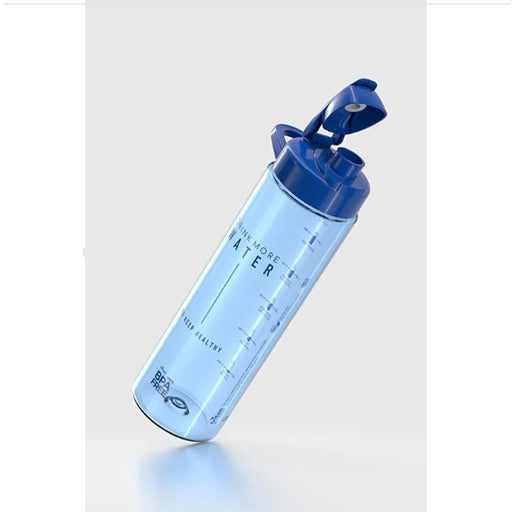 رينجا زجاجة مياة 630 مل بلاستيك ازرق - 912033-024B