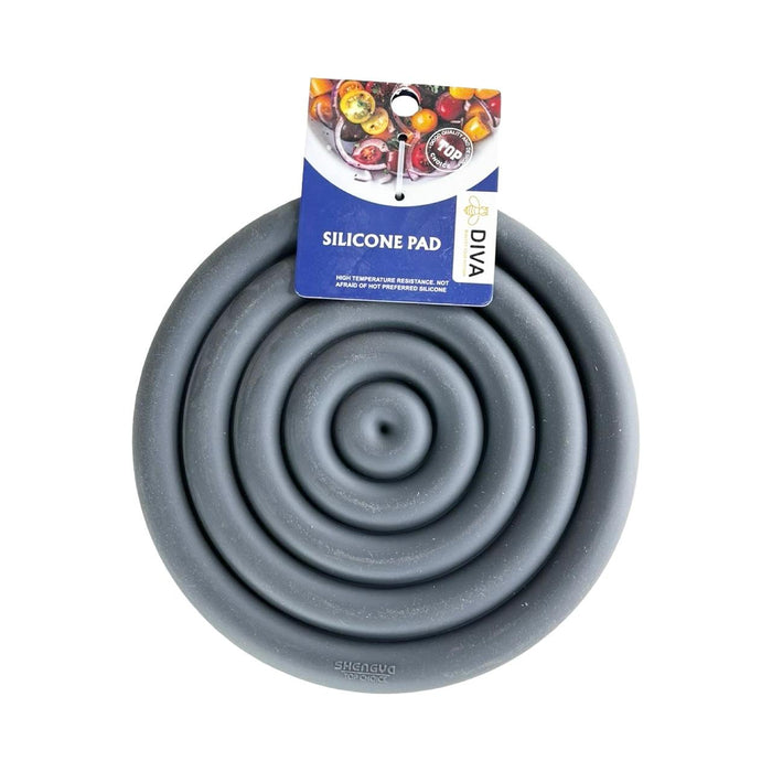 كوستر سيليكون دائرى رمادى غامق - DV4094-0026G