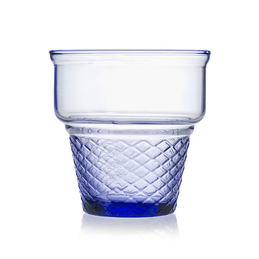 باشا باشا أيس كريم كوب 245 مل زجاج ازرق - BR410006B