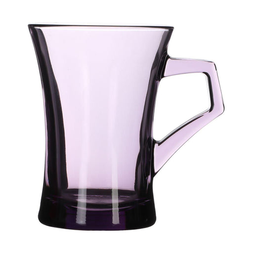 باشا باشا مج قهوه بيد 120 مل زجاج بنفسجى - BR55513PU