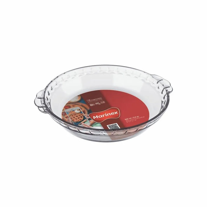 مارينكس طاجن دائرى بيد 600 مل زجاج شفاف  - GD16227