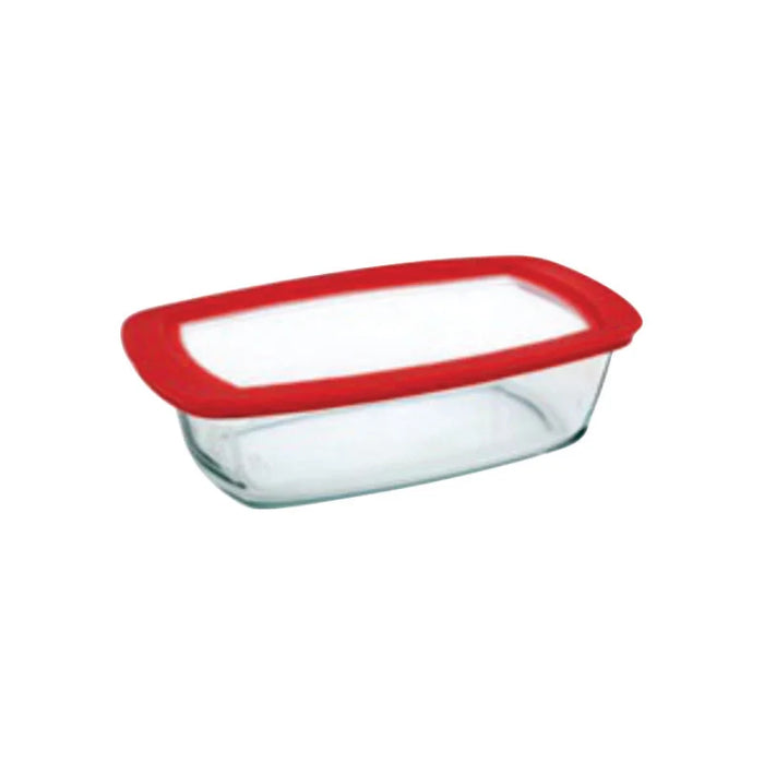 مارينكس طاجن مستطيل بغطاء 1.5 لتر زجاج شفاف -GD6216.01