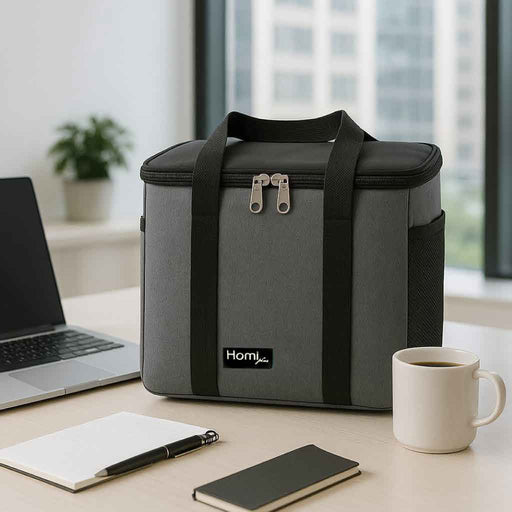 هومى بلس  شنطة حفظ 12 لتر رمادى - H-4482