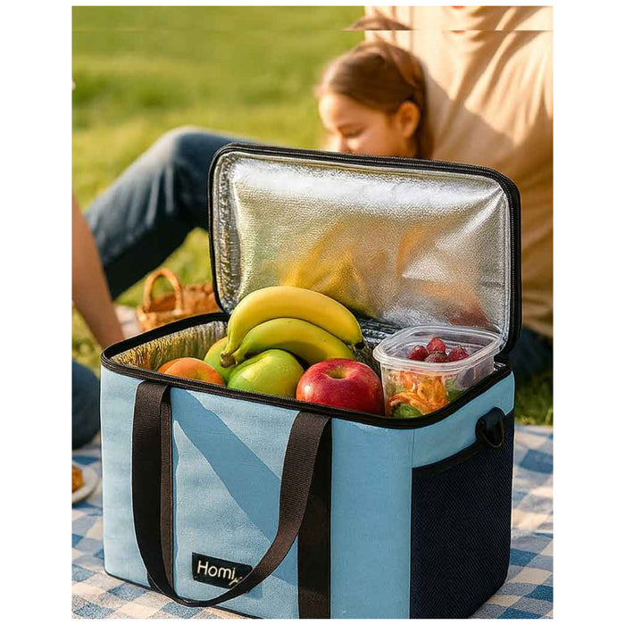 هومى بلس  شنطة حفظ 12 لتر ازرق فاتح - H-4481