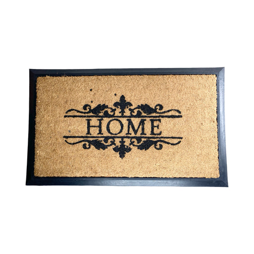 دواسة باب هوم 40*75 سم مستطيلة بيج * اسود - CR-104/40