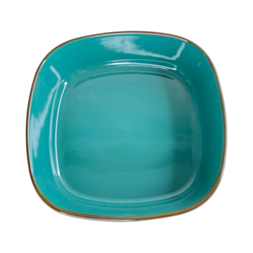 رويال ألفريدو طاجن فرن مربع ( 28.5 سم) سيراميك ازرق غامق * زيتى غامق - JADE* DARK OILY