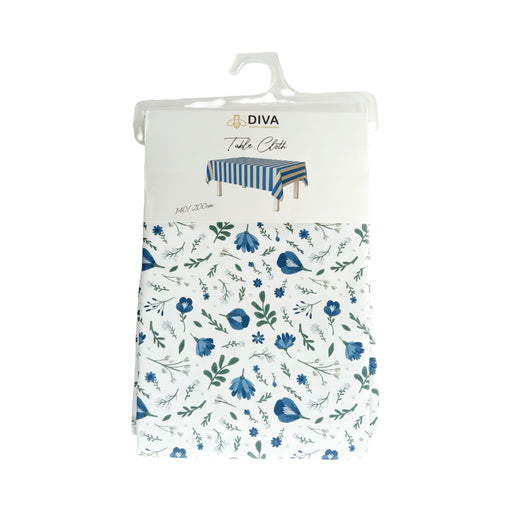 مفرش سفره (140* 200 سم) بلاستيك ازرق - DV9015