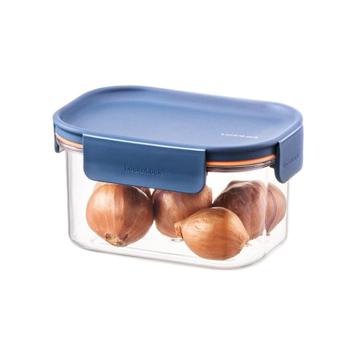 لوك اند لوك علبة مستطيل (450 مل) بلاستيك ازرق - LBF402RN