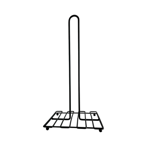 حامل مناديل مطبخ 32 سم معدن اسود  - DH2025-026