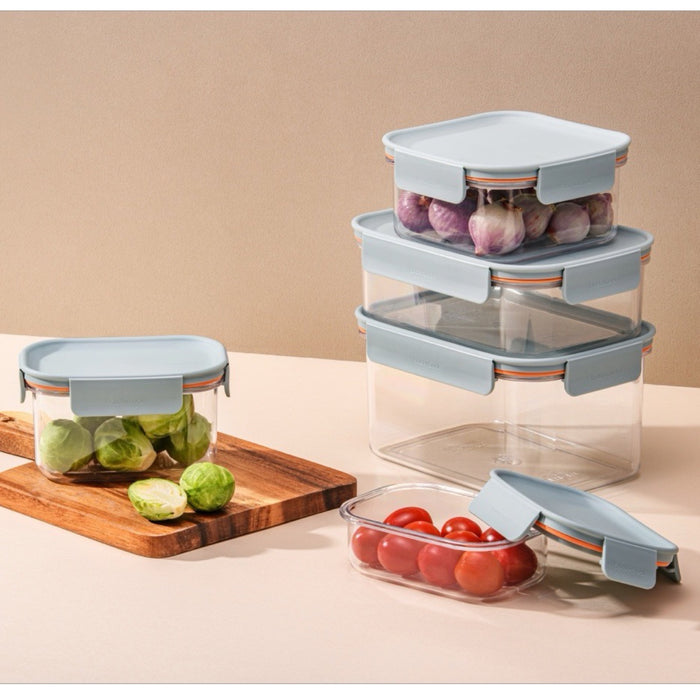 لوك اند لوك علبة مربع ( 1 لتر ) بلاستيك مينت - LBF452RM