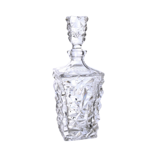 جيهلافا بوهيميا زجاجة كريستال بغطاء 900 مل شفاف - 009152