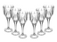 جيهلافا بوهيميا طقم 6 كأس كريستال 270 مل شفاف - 025220