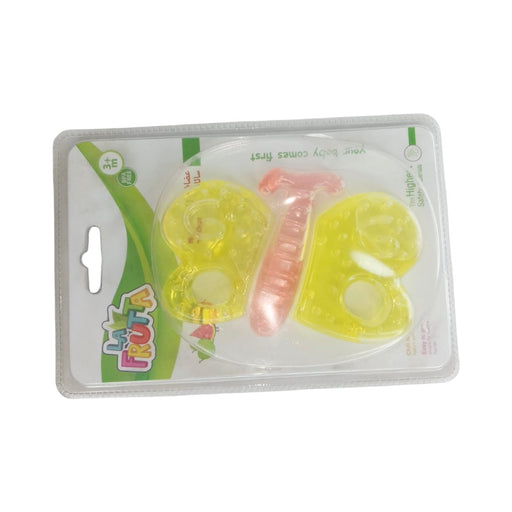 لافروتا عضاضة شكل فراشة سيليكون اصفر - 223257Y