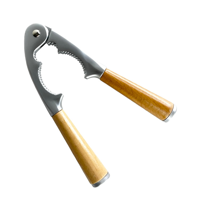 ديفا كسارة بندق استانليس استيل * يد خشب فضى - DV-2001