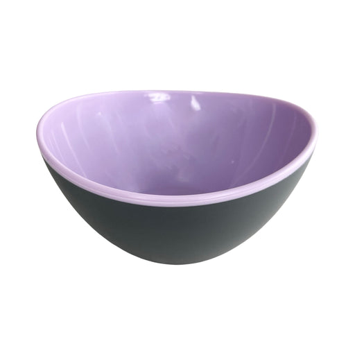 جوندول  أورا بولة طعام دائرية 330 مل بلاستيك رمادي/بنفسجى - G-601PU