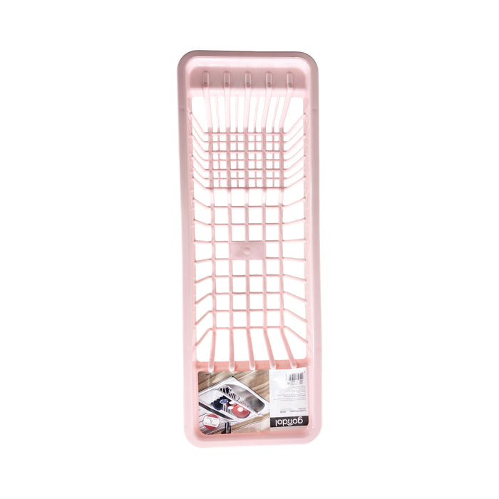 جوندول مصفاة حوض بلاستيك (45*16*10 سم) روز - G-528P