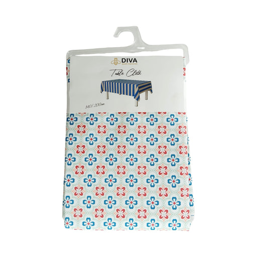 مفرش سفره (140* 200 سم) بلاستيك برتقالى - DV9015O