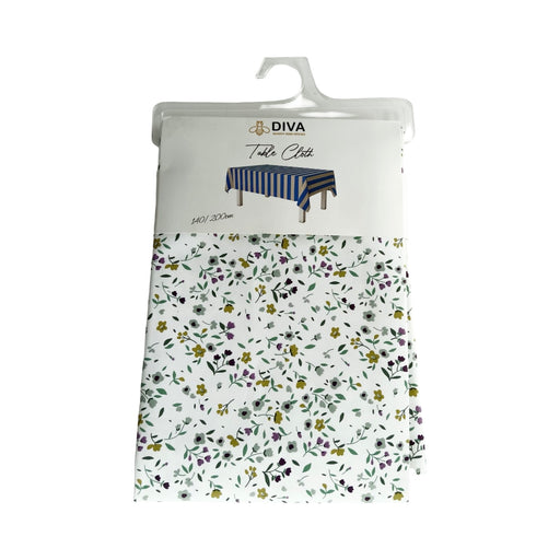 مفرش سفره (140* 200 سم) بلاستيك ابيض - DV9015W