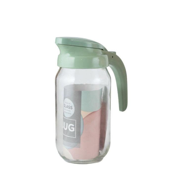 رينجا شفشق بيد وغطاء  ( 1 لتر ) زجاج اخضر - 111028G