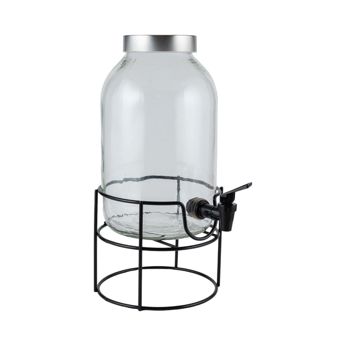 رينجا ديسبنسر زجاجي بالصنبور بالحامل 5 لتر زجاج شفاف- 131014