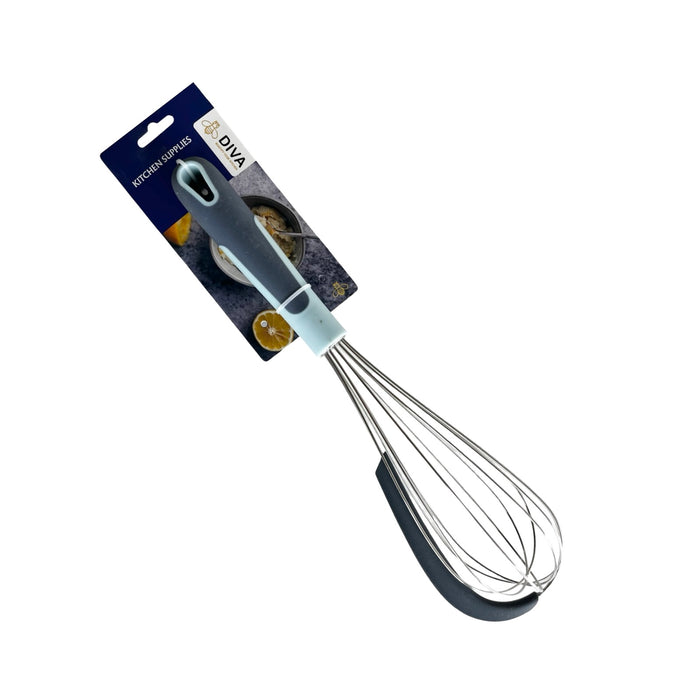 ديفا مضرب بمقشاط سليكون تركواز - DV-0013