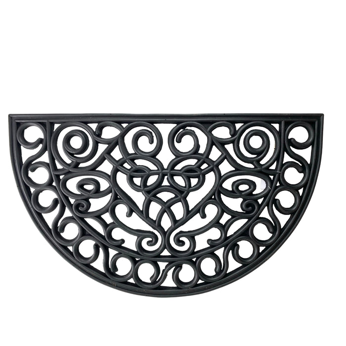 دواسة باب 40*75 سم نص دائرة اسود - RB1003/45