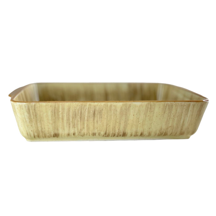 رويال ألفريدو طاجن فرن كبير مستطيل بيد (21*33 سم) سيراميك بيج - RECT