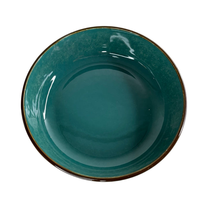 رويال ألفريدو طاجن فرن دائري ( 25 سم) سيراميك ازرق غامق*زيتى غامق - ROUND-JA*OI