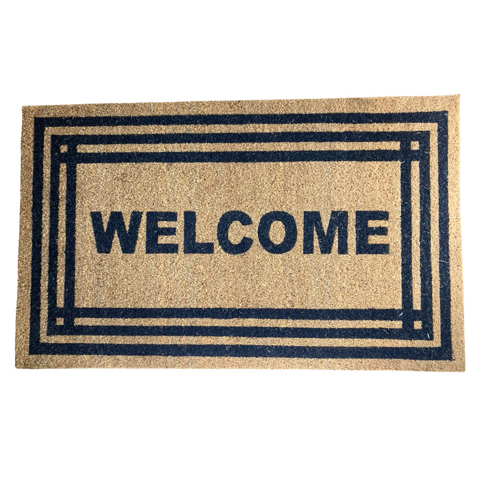 دواسة باب ويلكم 55*90 سم مستطيلة بيج - 90242/55