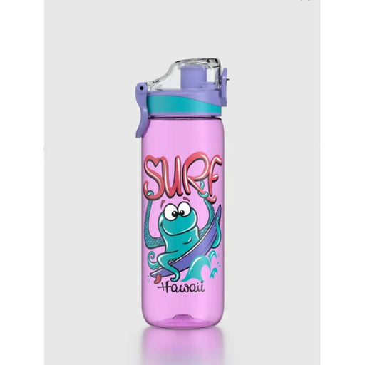 رينجا زجاجة مياة بشفاطة 630 مل بلاستيك روز  - 912171P