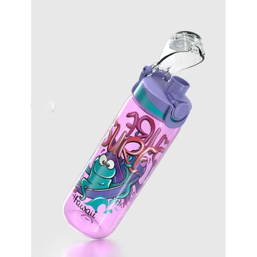 رينجا زجاجة مياة بشفاطة 630 مل بلاستيك روز  - 912171P